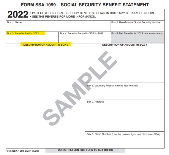 What Is A Lump Sum Payment SSA 1099 Support